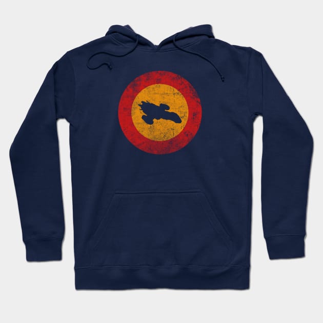 Firefly Serenity Ship Silhouette Hoodie by Meta Nugget